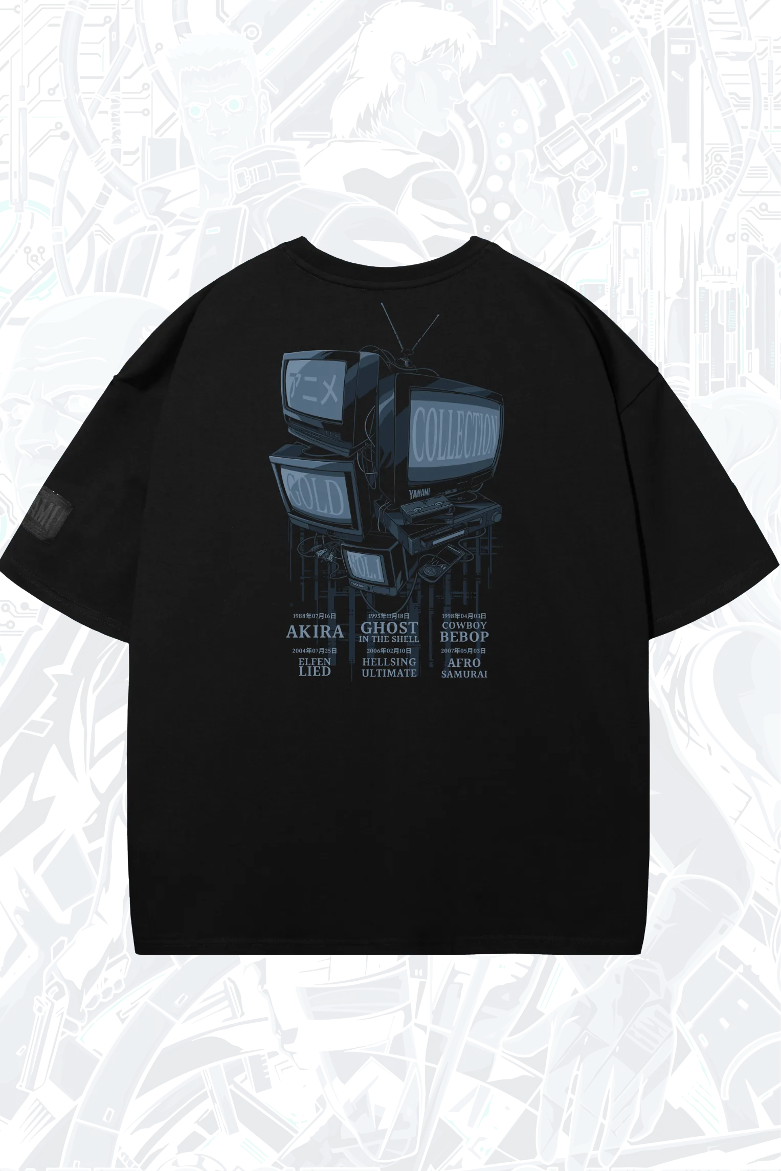 Оверсайз футболка Призрак в доспехах 2